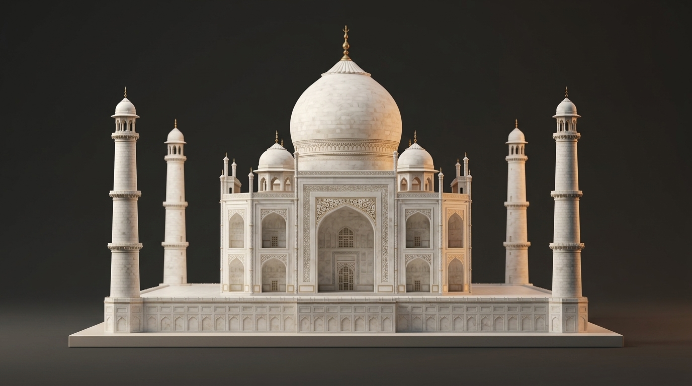 Taj Mahal Ấn Độ - Kỳ Quan Thế Giới Biểu Tượng Tình Yêu Vĩnh Cửu