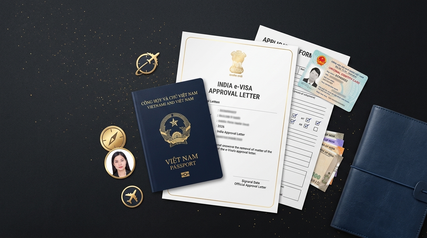Visa Ấn Độ Cho Người Việt - Thủ Tục & Kinh Nghiệm Xin Visa 2026