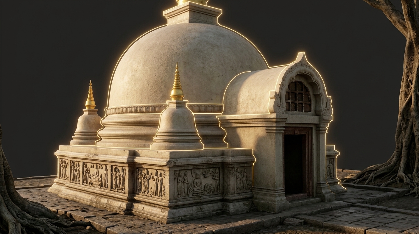 Section illustration: Tứ Động Tâm Ấn Độ - Hành Trình Về Đất Phật Thiêng Liêng — tứ động tâm ấn độ